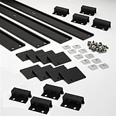 Surco Products Roof Basket Flooring 84 Inch x 50 Inch Aluminum Black - 1114