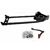 Warn Industries Snow Plow - Straight Blade Center Mount 50 Inch For ATV/UTV - 87686P50