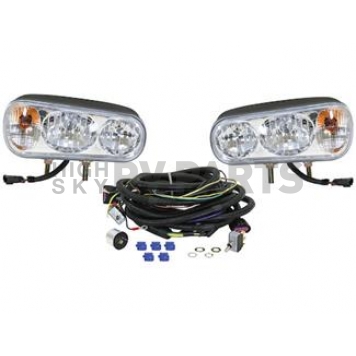 Buyers Products Snow Plow Light Auxiliary Headlight With Turn Signals - 1311100