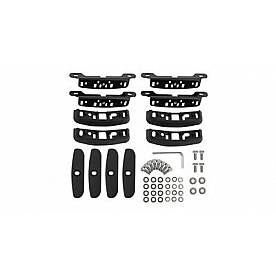 Rhino-Rack USA Roof Rack Mounting Kit Black Set Of 4 - RCP66BK