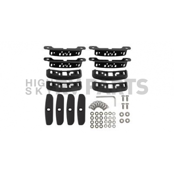 Rhino-Rack USA Roof Rack Mounting Kit Black Set Of 4 - RCP66BK