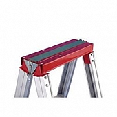 Global Product Logistics Ladder Accessory Shelf Top Mount Red Steel - REDTOP