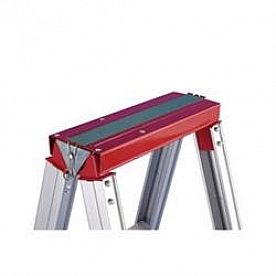 Global Product Logistics Ladder Accessory Shelf Top Mount Red Steel - REDTOP