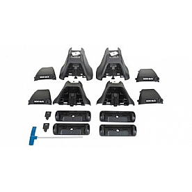 Rhino-Rack USA Roof Rack Mounting Kit Black Set Of 4 - RLKHD