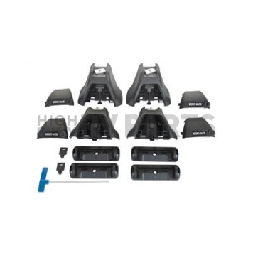 Rhino-Rack USA Roof Rack Mounting Kit Black Set Of 4 - RLKHD