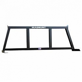 Magnum Truck Racks Headache Rack Frame Only Aluminum Black Matte Powder Coated - 18809331EC