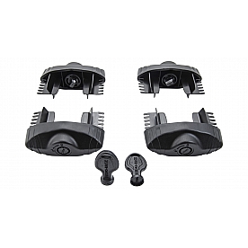 Rhino-Rack USA Vortex Roof Rack Cross Bar End Cap Black - VASEC4