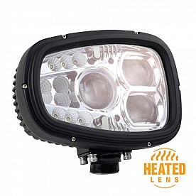 Grote Industries Snow Plow Light - 44/ 60 Watt High Beam/ 22/ 40 Watt Low Beam Clear - 846415