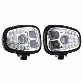 Grote Industries Snow Plow Light - 32 Watt High Beam/ 14 Watt Low Beam Clear - 846514