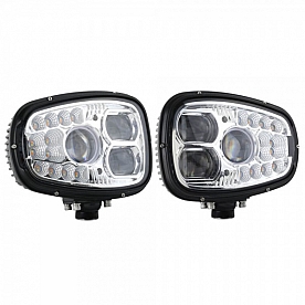 Grote Industries Snow Plow Light - 32 Watt High Beam/ 14 Watt Low Beam Clear - 846514