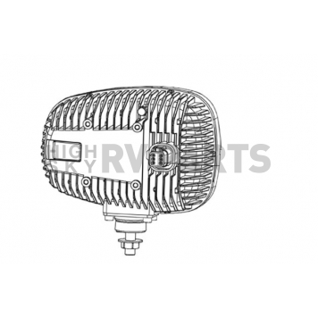Grote Industries Snow Plow Light - 32 Watt High Beam/ 14 Watt Low Beam Clear - 846514-2