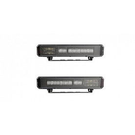 J.W. Speaker Snow Plow Light - Rectangular White/ Amber - 0556383