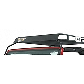 Warrior Products Roof Rack Wind Deflector Black 44 Inch x 6 Inch - 863