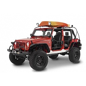 Warrior Products Roof Rack Cross Bar Black - 871