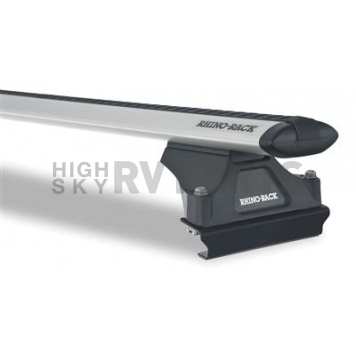 Rhino-Rack USA Roof Rack - 71 Inch Silver Direct Fit 2 Bars - JA6332