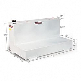 Weather Guard Liquid Transfer Tank Steel L-Shape 90 Gallon - 354302