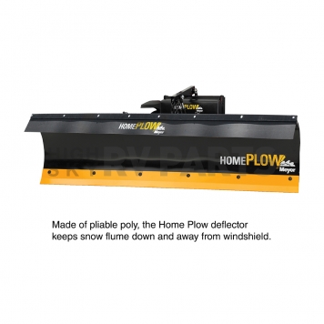 Meyer Products Snow Plow Deflector Polyurethane 6.8 Feet - 08267