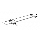 KargoMaster Ladder Rack Drop Down Mechanism White Aluminum - 4A98L