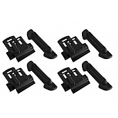 Yakima Roof Rack Mounting Kit Black Set Of 4 - 8006014