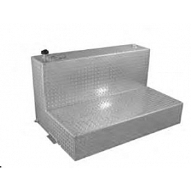 RDS Tanks Liquid Transfer Tank Aluminum L-Shape 48 Gallon - 70307