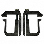 Magnum Truck Racks Ladder Rack Mounting Bracket Aluminum Set of 2 - RRCLAMP