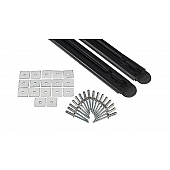 Rhino-Rack USA Roof Rack Side Rail Black - RTS525