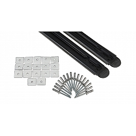 Rhino-Rack USA Roof Rack Side Rail Black - RTS525
