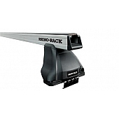 Rhino-Rack USA Roof Rack - 54 Inch Silver - 2 Bars Direct-Fit - JA3170
