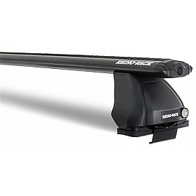Rhino-Rack USA Roof Rack - 50 Inch Black 2 Bars Bars Direct Fit Glass Reinforced Nylon Leg - JA3201