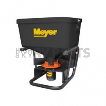 Meyer Products Salt Spreader 240 Pounds Capacity Up to 25 Foot Spread Pattern - 31100