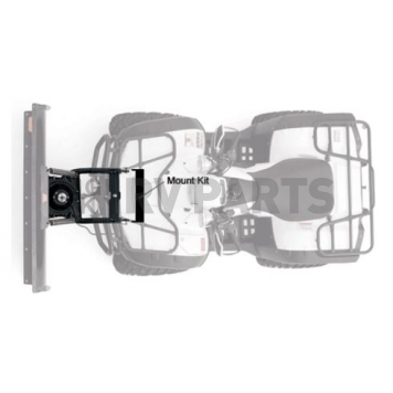 Warn Industries Snow Plow - Straight Blade Front Mount 60 Inch For ATV/UTV - 95160P60-2