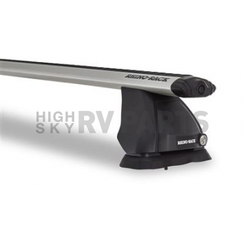 Rhino-Rack USA Roof Rack - 50 Inch Silver 2 Bars Direct-Fit - JA9060