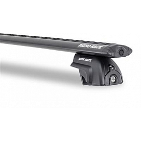 Rhino-Rack USA Roof Rack - 50 Inch Black 2 Bars Direct-Fit - JA9383