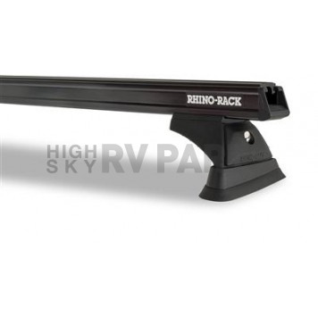 Rhino-Rack USA Roof Rack - 50 Inch Black 2 Bars Direct-Fit - JA9424