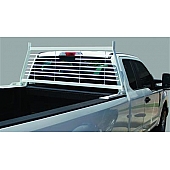 Go Industries Headache Rack Louvered Steel White Powder Coated - 20703