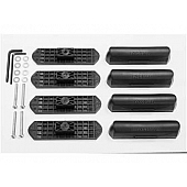 Yakima Roof Rack Mounting Kit Black Set Of 4 - 8000244