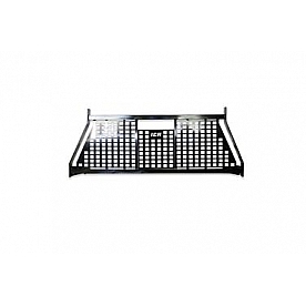 Iron Cross Headache Rack Commercial Square Design Black Steel - 200004