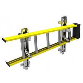 V Spec Techno Ladder Van Rack Lateral Wall Mount - VSUPLATV
