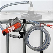 Piusi Liquid Transfer Tank Pump 10 Gallons Per 100 Rotations Manual - F00332B00