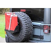 MOR/ryde Liquid Storage Container Mount Black - Holds Jerry Or NATO Fuel Can - JP54-004