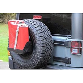 MOR/ryde Liquid Storage Container Mount Black - Holds Jerry Or NATO Fuel Can - JP54-004