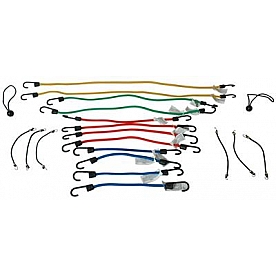 Reese Bungee Cord Yellow/ Green/ Red/ Blue  20 Piece - 9429000