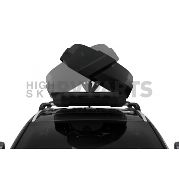 Thule Cargo Box Carrier 18 Cubic Feet Capacity Dual Side Opening Black - 6358B-2