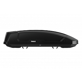 Thule Cargo Box Carrier 165 Pound Capacity Dual Side Opening Black - 6357B