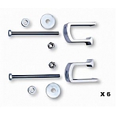 Lund International Tool Box Mounting Kit Set Of 6 - 954101