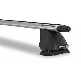 Rhino-Rack USA Roof Rack - 50 Inch Silver 2 Bars Direct-Fit - JA2405