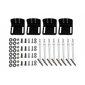 Addictive Desert Designs Roof Rack Mounting Kit Hammer Black - ACNA144101