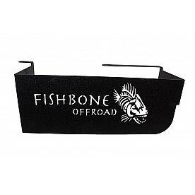 Fishbone Offroad Cargo Organizer Bolts On To Wheel Well Steel Black - FB25103
