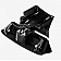Yakima Cargo Carrier - Roof Rack Kit 12 Cubic Feet 58 Inch Black ABS Plastic - K0001832CD
