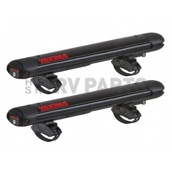 Yakima Ski Carrier - Roof Rack Kit Holds Up To 4 Pairs Of Skis Or 2 Snowboards - K0158301AH